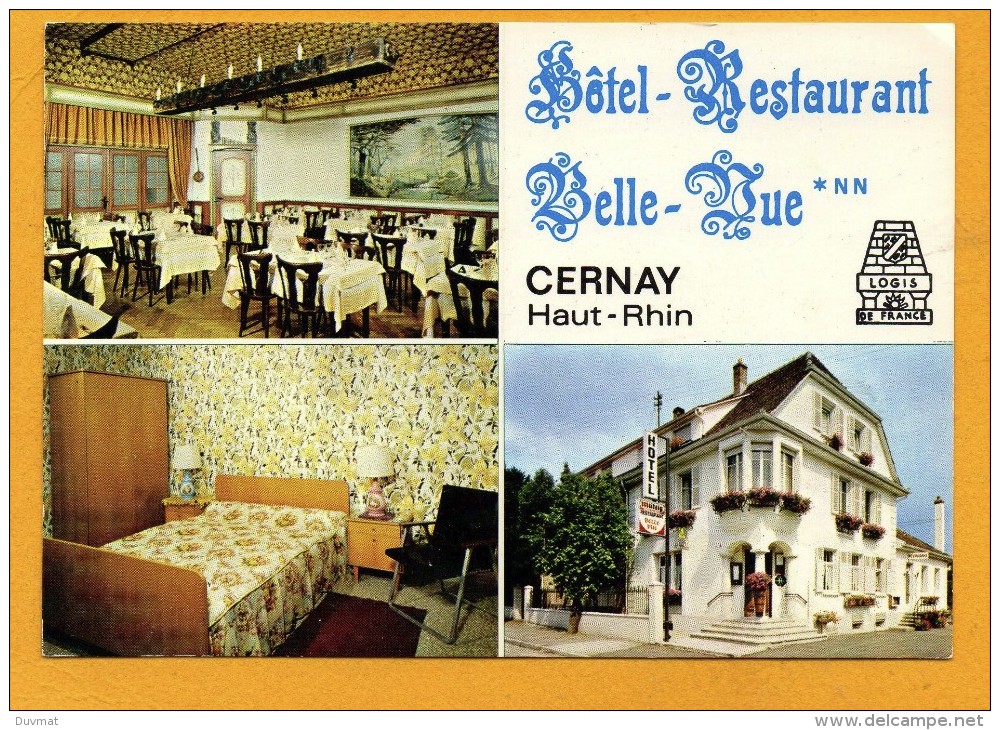 Cernay 68 - Hotel Restaurant Belle Vue - Cernay