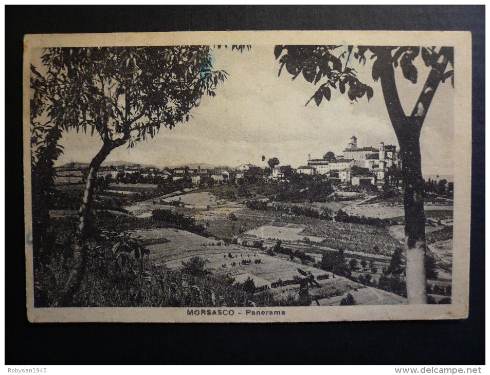 Morsasco - Panorama - Viaggiata - 1948 - Alessandria