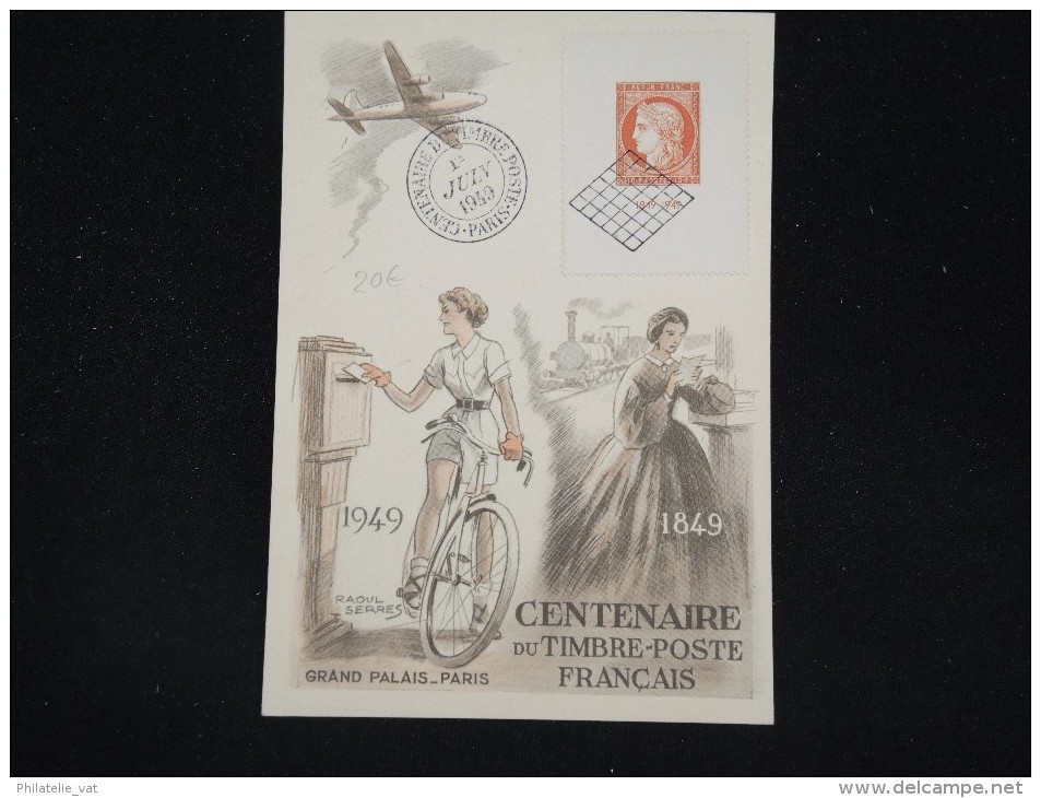 FRANCE - Carte Maximum Ceres En 1949  - à Voir - Lot P10001 - 1940-1949