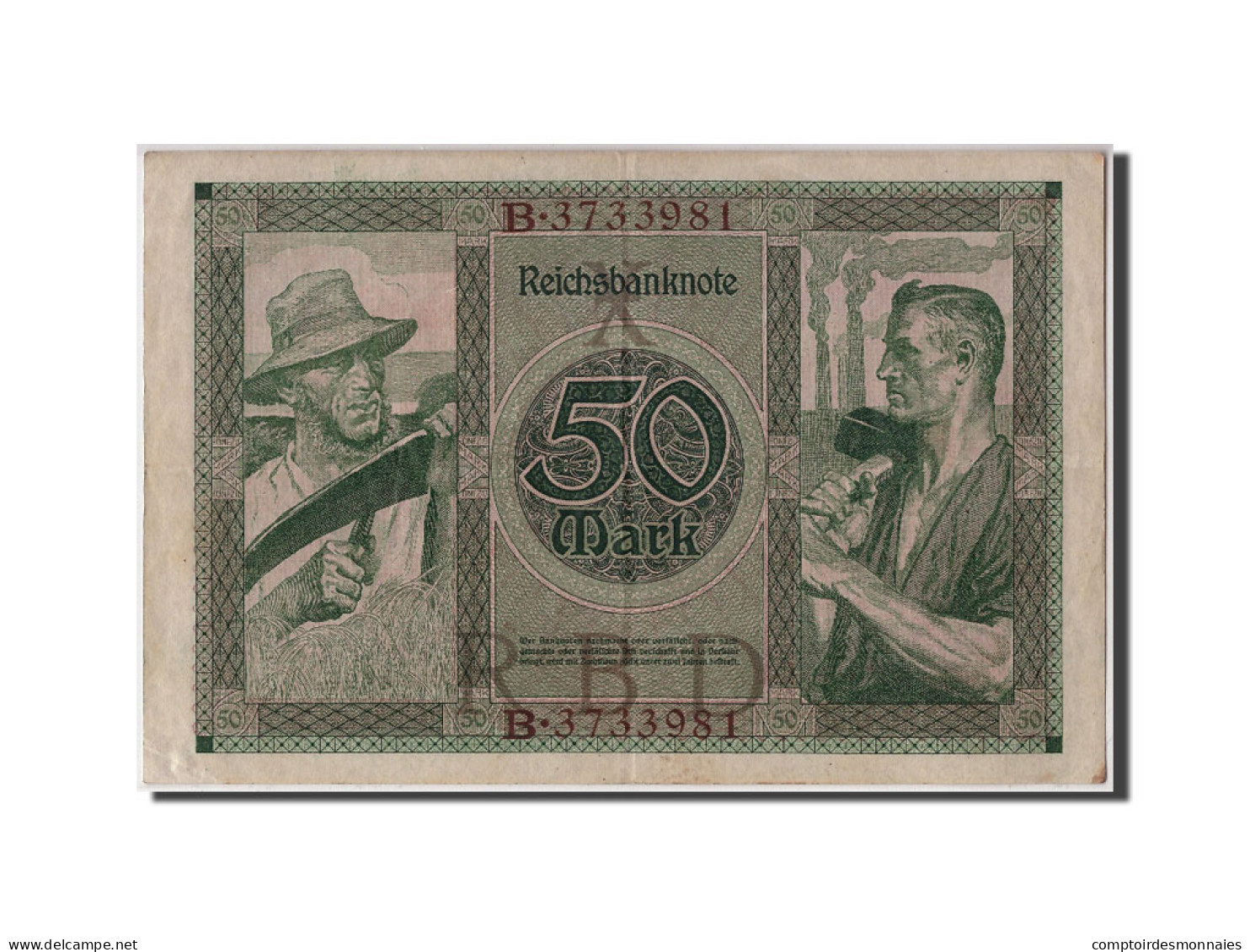 Billet, Allemagne, 50 Mark, 1920, 1920-07-23, SUP - 50 Mark