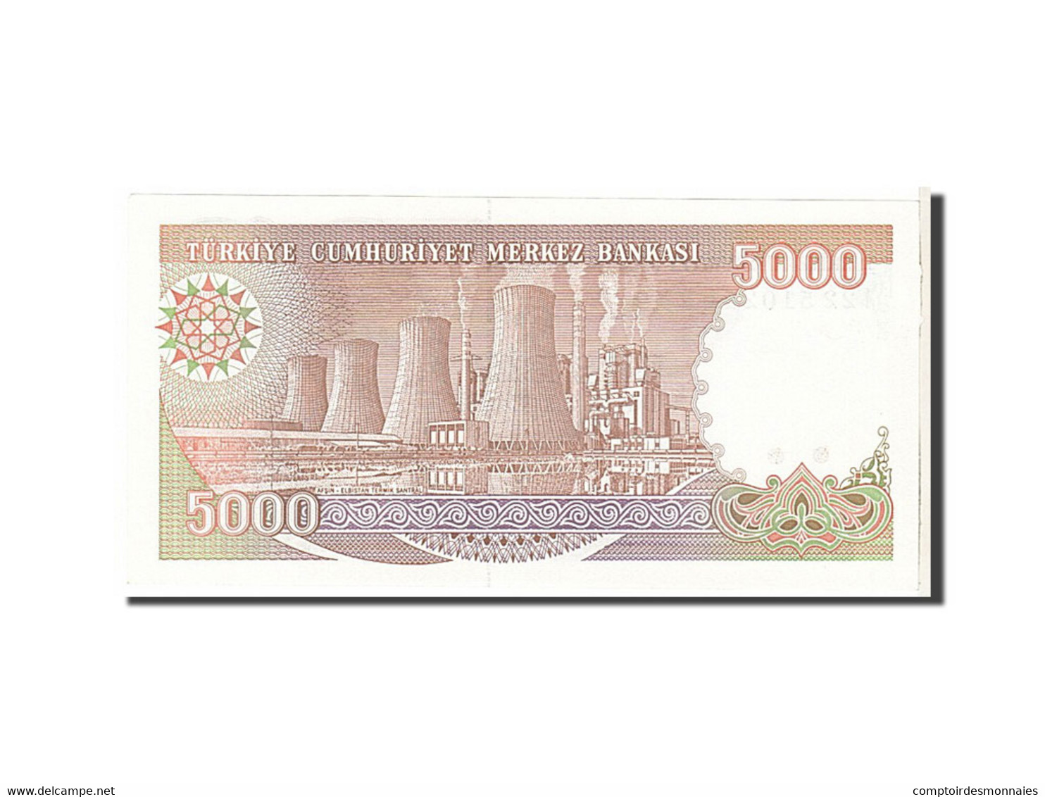 Billet, Turquie, 5000 Lira, 1990, KM:198, NEUF - Turchia