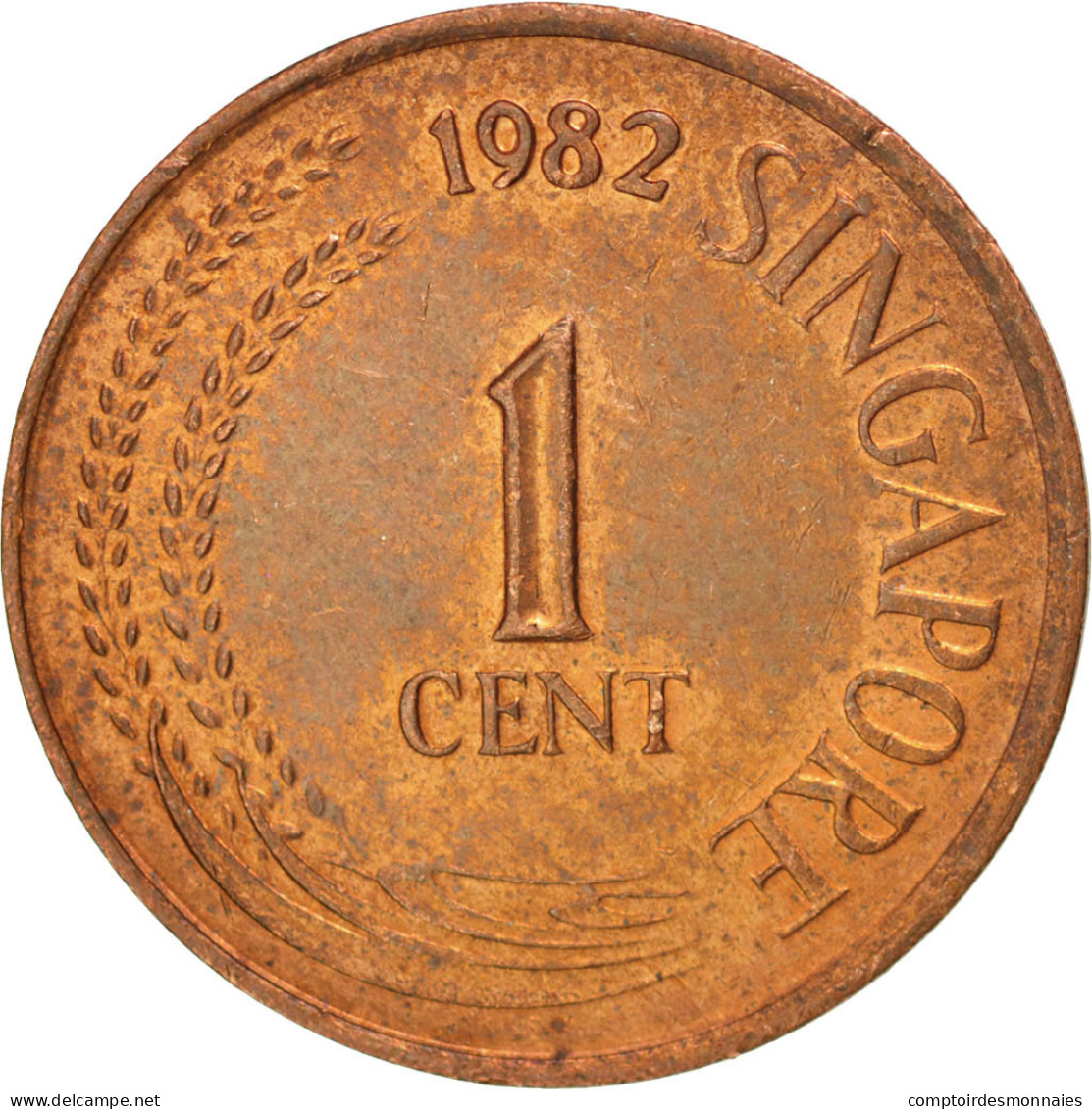 Monnaie, Singapour, Cent, 1982, SUP, Copper Clad Steel, KM:1a - Singapur