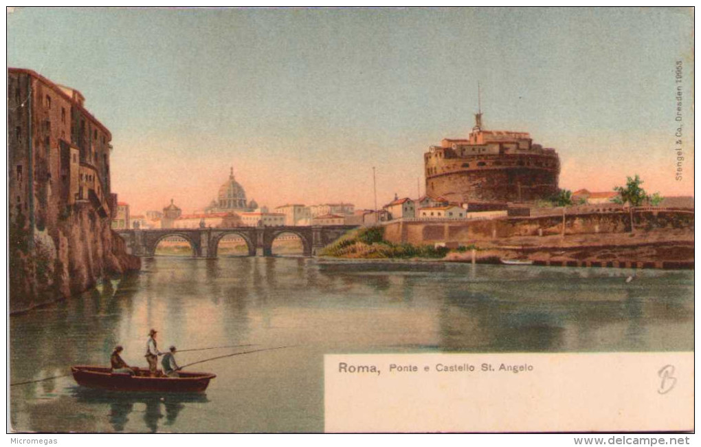 ROMA - Ponte E Castello St. Angelo - Bridges