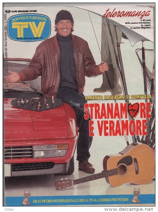 Tv Sorrisi E Canzoni N.15 Del 1994 - Televisie