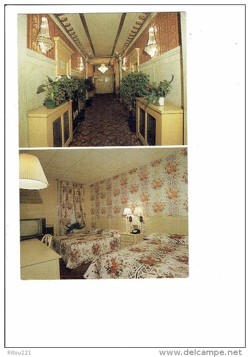 New York - Hôtel REMINGTON - Chambre Lampe Téléphone Télévision - Wirtschaften, Hotels & Restaurants