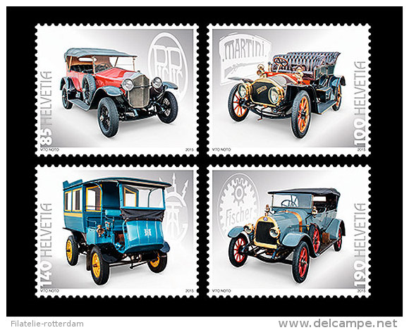 Zwitserland / Suisse - MNH / Postfris - Complete Set Zwitserse Auto's 2015 NEW! - Ungebraucht