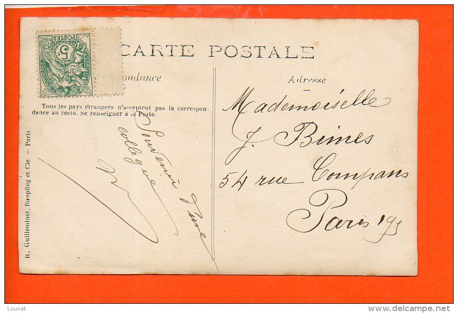 à Identifier (Paris)Commerce BOULANGERIE Patissier Maison Rozet - Carte Photo - R.Guilleminot, Boespling Et Cie - Otros & Sin Clasificación