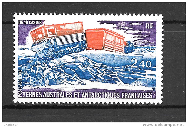 TAAF: N° 62 Et 63/64 ** "HB 40 Castor Et Bateaux" - Airmail