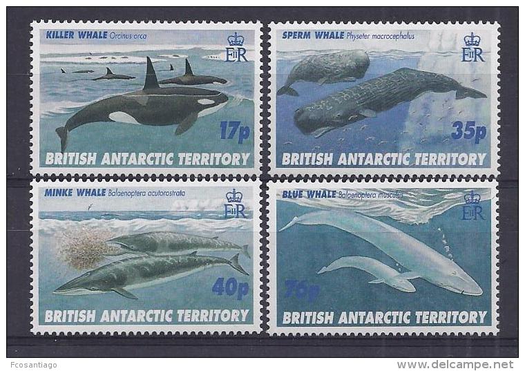 ANTÁRTIDA BRITANICA 1996 - Yvert #273/76 - MNH ** - Nuevos