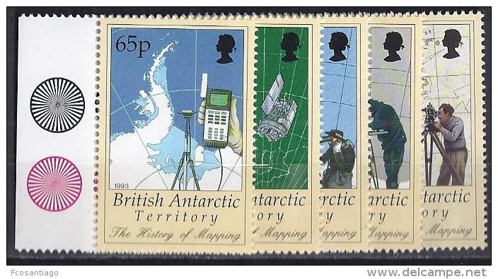 ANTÁRTIDA BRITANICA 1998 - Yvert #281/85 - MNH ** - Nuevos