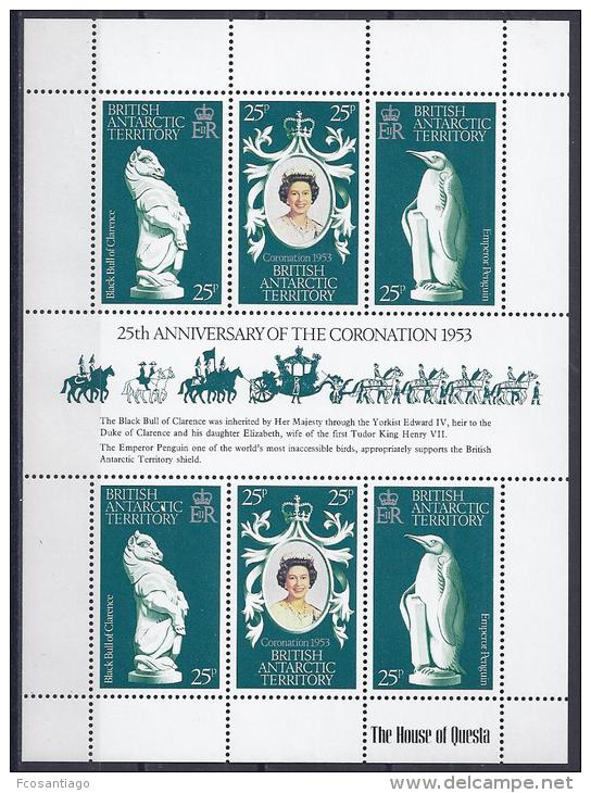 ANTÁRTIDA BRITANICA 1978 - Yvert #75/77 - MNH ** - Nuevos