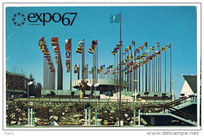 Montreal EXPO 67  Pavillon On The United Nations - Montreal