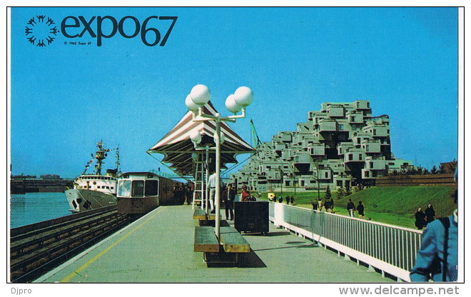 Montreal EXPO 67   Jview On City Du Havre Tram / Boat - Montreal