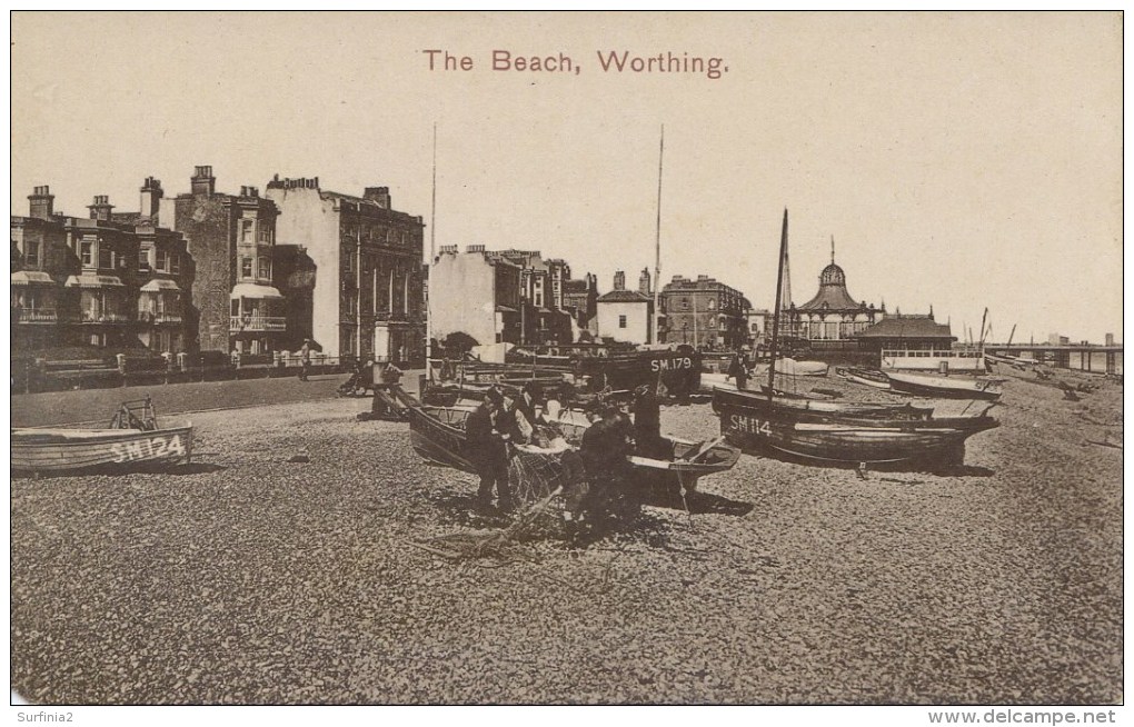 SUSSEX - WORTHING - THE BEACH Sus975 - Worthing