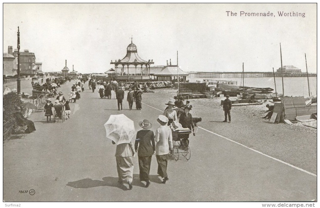 SUSSEX - WORTHING - THE PROMENADE  Sus976 - Worthing