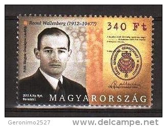 HUNGARY 2012 EVENTS 100 Years From The Birth Of RAOUL WALLENBERG - Fine Set MNH - Ongebruikt