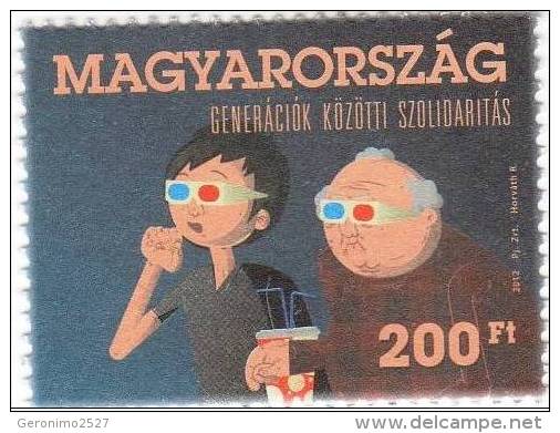 HUNGARY 2012 CULTURE Solidarity Between GENERATIONS - Fine Set MNH - Ongebruikt