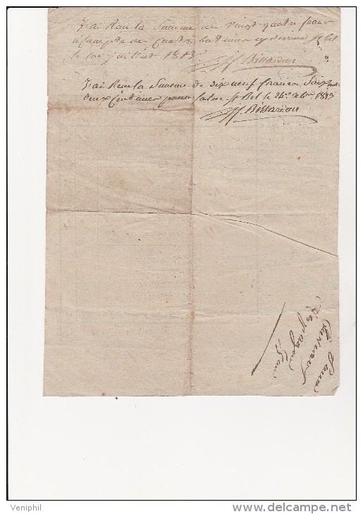 IMPOTS - ROLES DE 1813 -SOURCIEUX  -DEPARTEMENT DU RHONE- - Unclassified