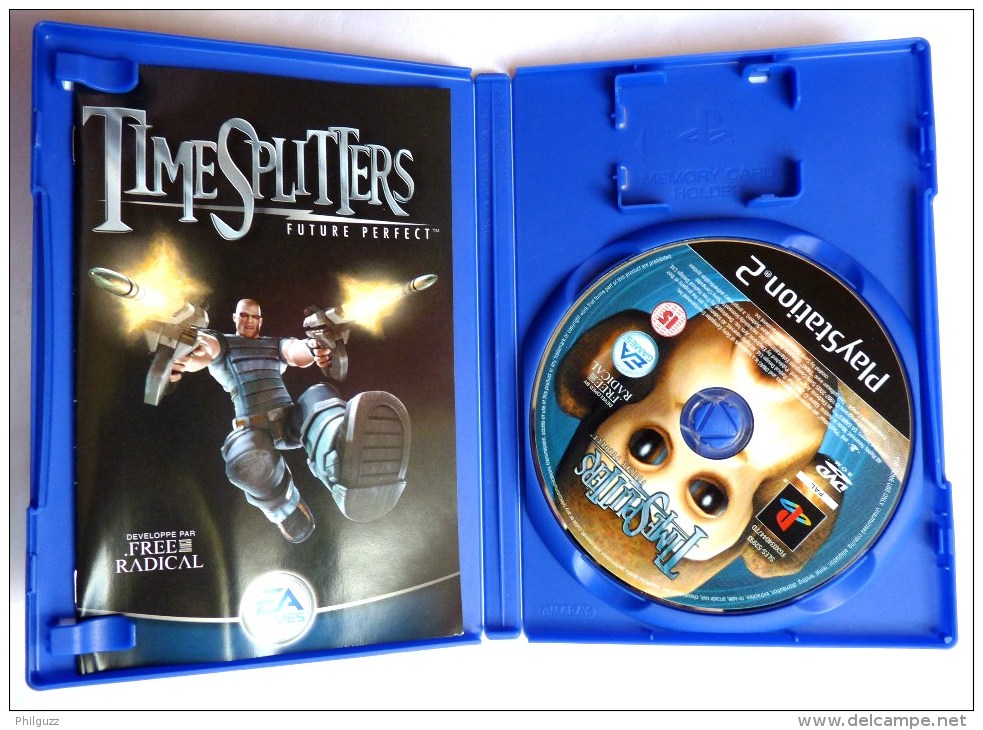 JEU PC  - PLAYSTATION 2 - TIME SPLITTERS FUTURE PERFECT - Playstation 2