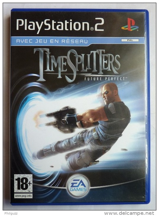 JEU PC  - PLAYSTATION 2 - TIME SPLITTERS FUTURE PERFECT - Playstation 2