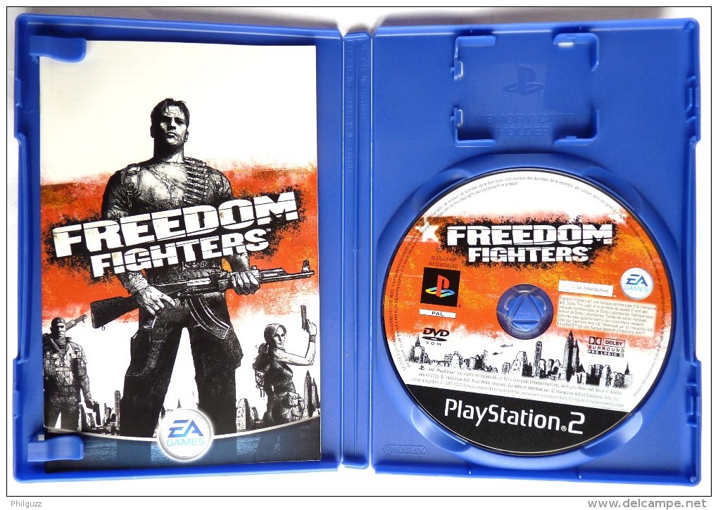 JEU PC  - PLAYSTATION 2 - FREEDOM FIGHTERS - Playstation 2