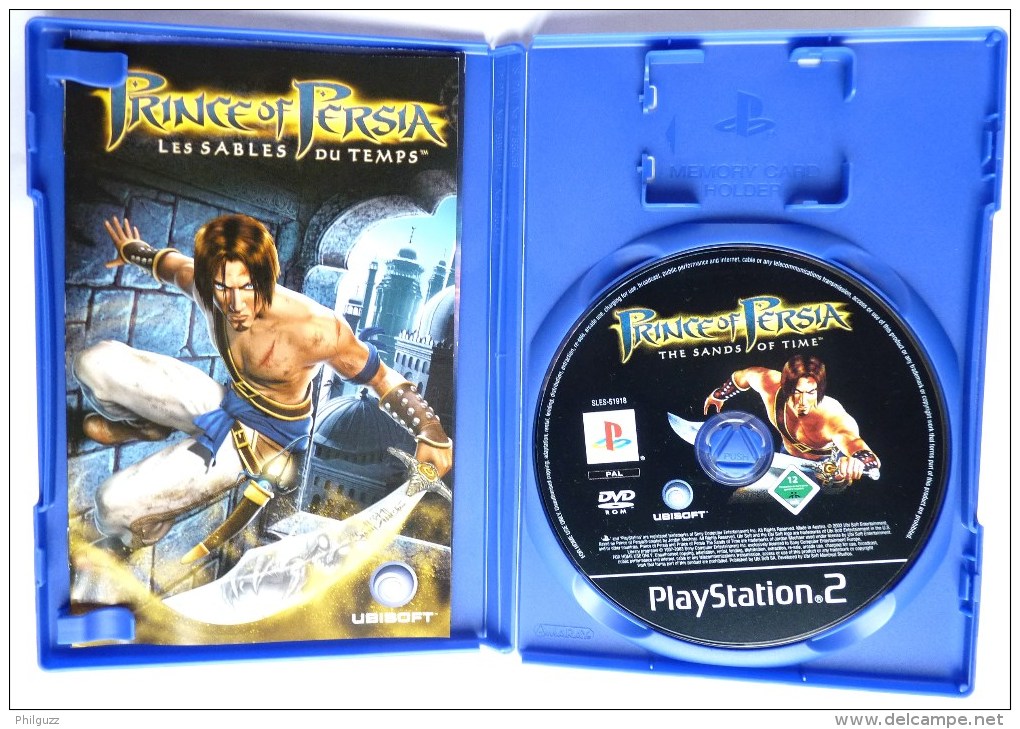 JEU PC  - PLAYSTATION 2 - PRINCE OF PERSIA LES SABLES DU TEMPS - Playstation 2