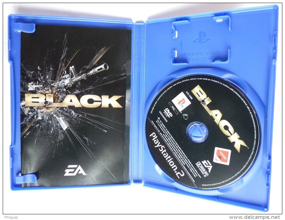 JEU PC  - PLAYSTATION 2 - BLACK - Playstation 2