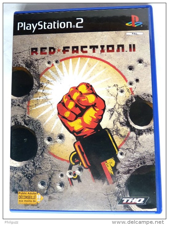 JEU PC  - PLAYSTATION 2 - RED * FACTION II - Playstation 2