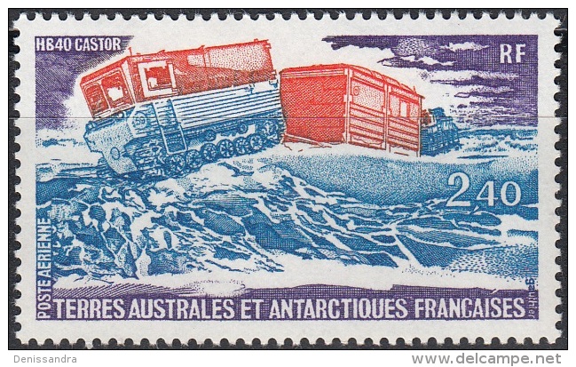 TAAF 1980 Michel 154 Neuf ** Cote (2005) 1.90 € Véhicule Antarctique HB 40 Castor - Neufs