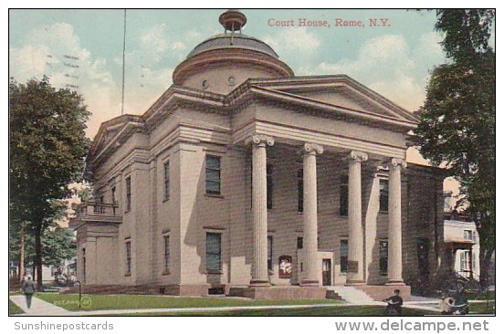 New York Rome Court House 1910 - Catskills