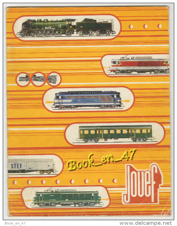 {14771} Catalogue Jouef Collection 1974 ; Circuits Trains Et Routiers , Voitures , Trains , Accessoires Voir Sommaire - Autres & Non Classés