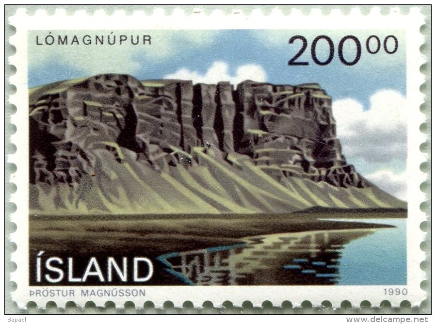 N° Yvert 685 - Timbre D'Islande (1990) - MNH - Lömagnüpur (JS) - Unused Stamps