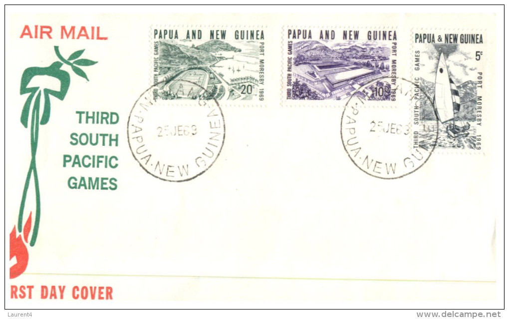 (816) Papua New Guinea FDC Cover - 1969 - Papua Nuova Guinea