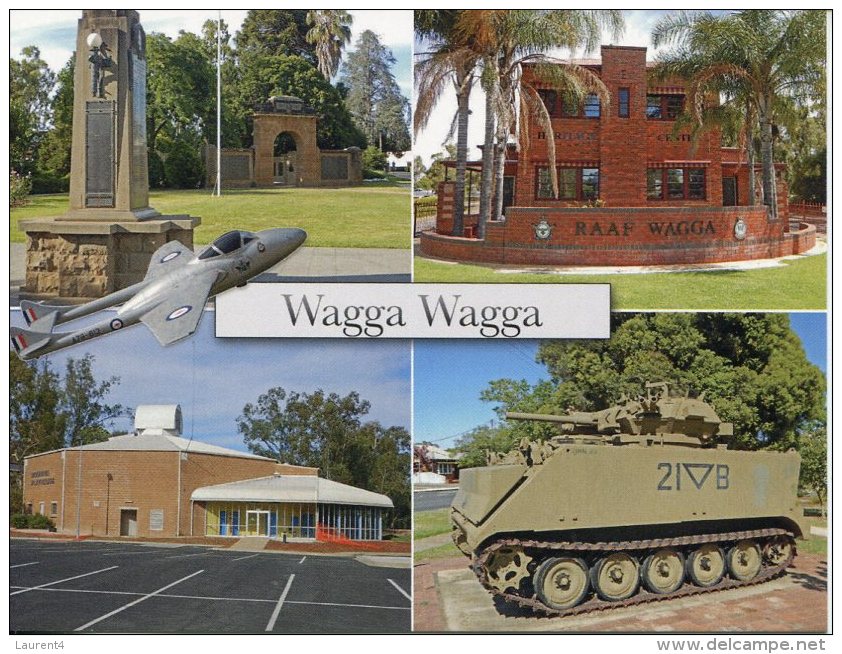 Australian Town - NSW - Wagga Wagga - Aicraft - Tank - Theatre - War Memorial - RAAF Wagga - Wagga Wagga