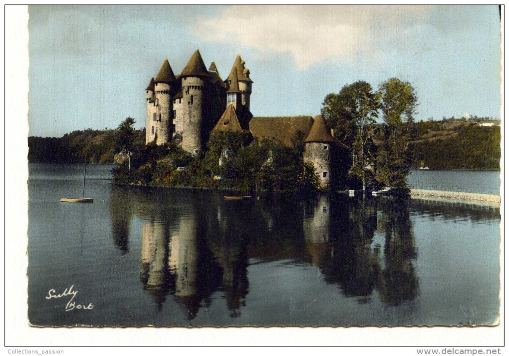 Cp , 15 , Château De VAL , Commune De LANOBRE , Photo : Sully , Vierge - Sonstige & Ohne Zuordnung