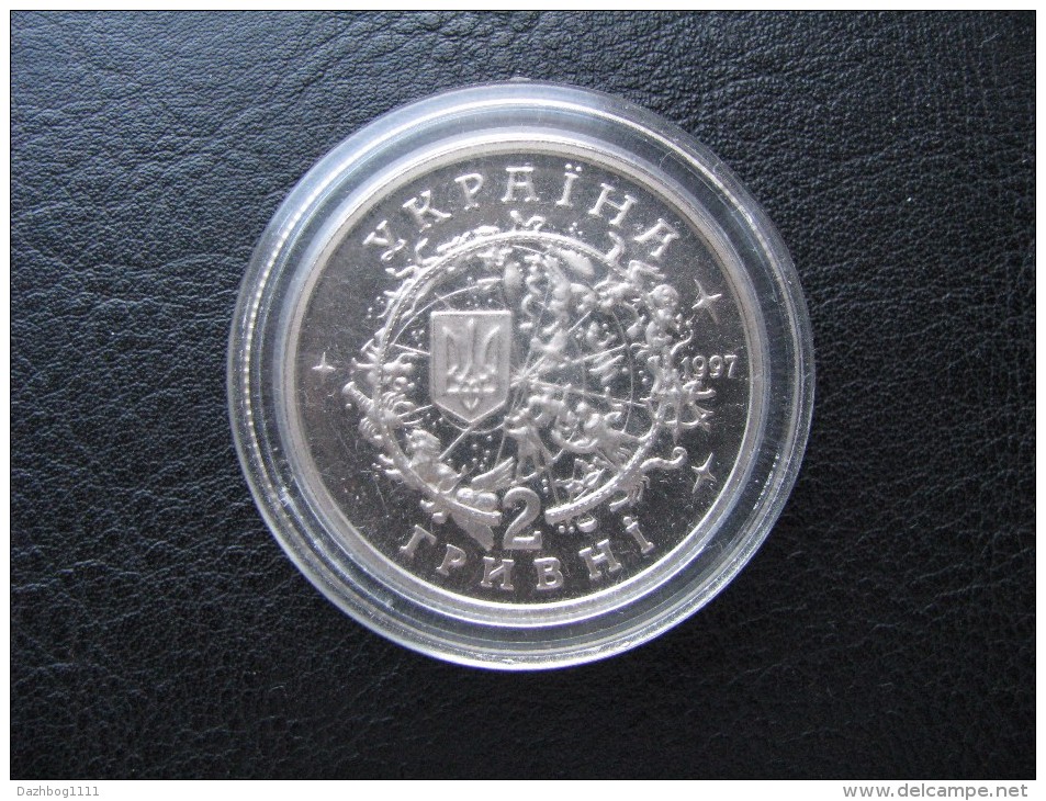 Yuri Kondratyuk , Kondratiuk, Space Ukraine 1997 Coin 2 UAH - Ukraine