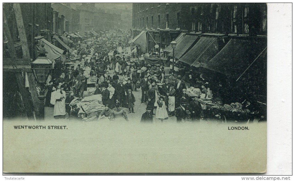 PHOTO CARD ENGLAND LONDON WENTWORTH STREET - Other & Unclassified