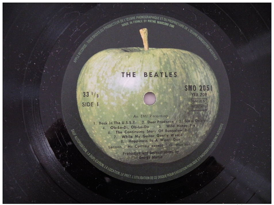 THE BEATLES - Madona (Titres sur photos) - Vinyle 33 T LP double album