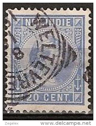 Ned Indie 1892 Wilhelmina 20 Cent NVPH 26 - Weltevreden - Nederlands-Indië