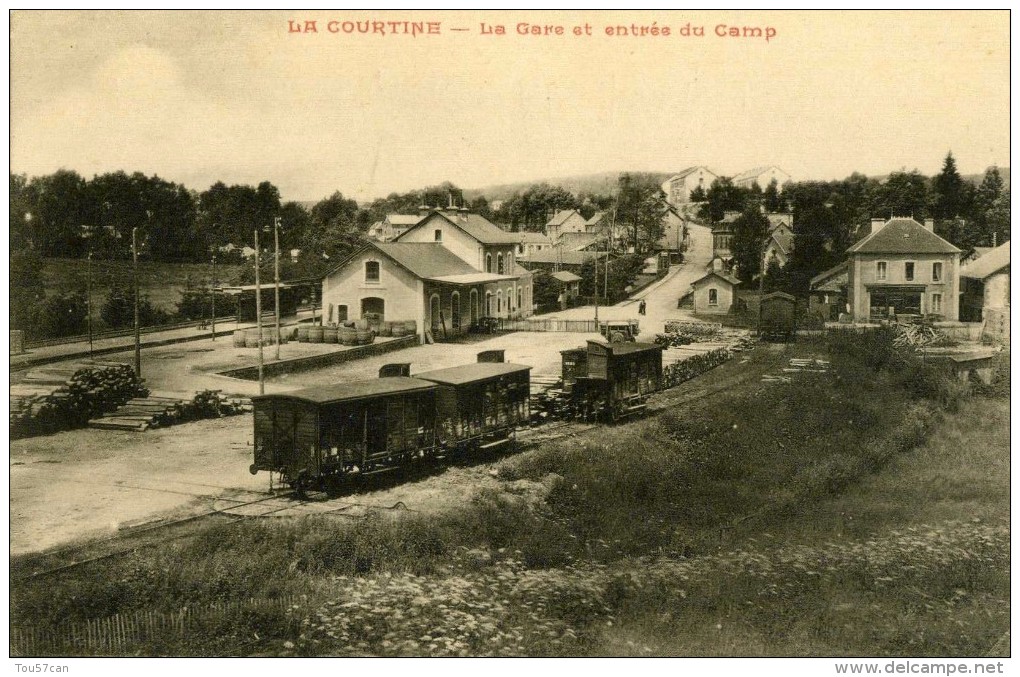 LA COURTINE - CREUSE   (23)  -  CPA 1924. - La Courtine