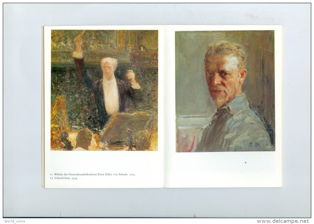 Robert Sterl (1867 – 1932) Was A German Painter And Graphic Artist. Paperback Book. Maler Und Werk. - Schilderijen &  Beeldhouwkunst