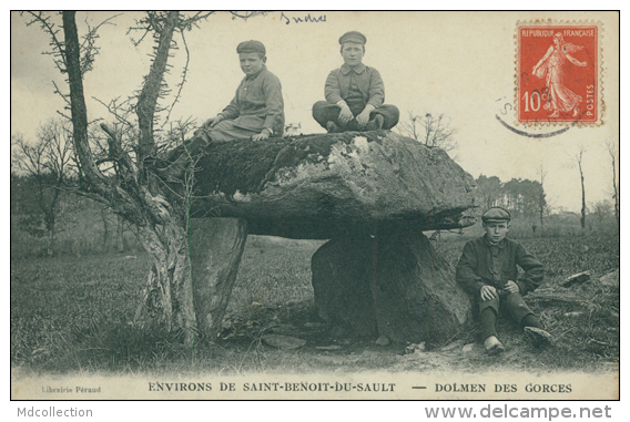 36 SAINT BENOIT DU SAULT / Dolmen De Gorces / - Autres & Non Classés