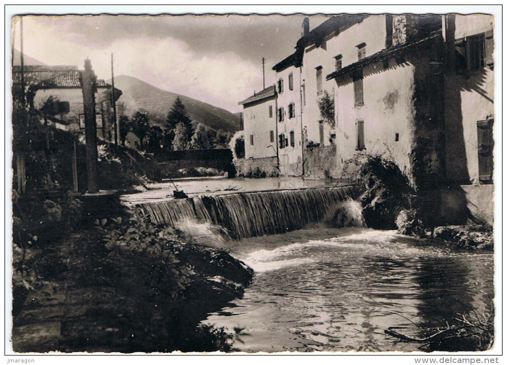 LES ALDUDES - La Chute D´eau - Boanich Edit - écrite 1958 - Tbe - Aldudes