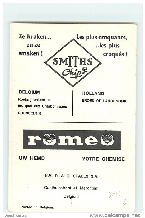 Guido REYBROUCK Autographe Manuscrit, Dédicace. Reybroeck. Romeo Smiths - Cyclisme