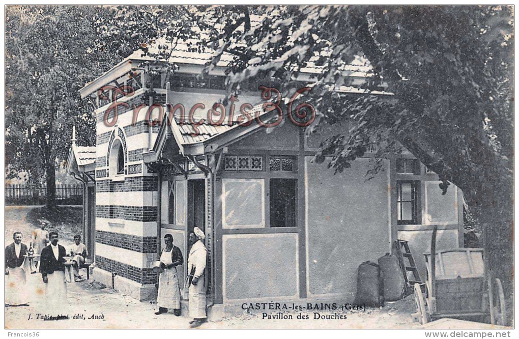 (32) Castéra Les Bains - Pavillon Des Douches - 2 SCANS - Castera