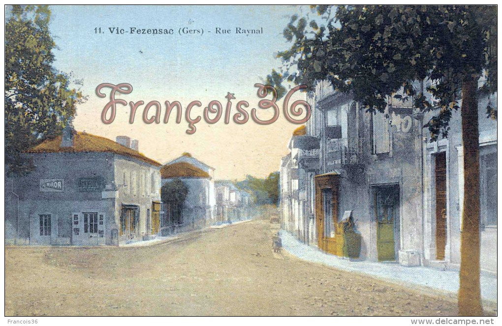 (32) Vic Fezensac - Rue Raynal - 2 SCANS - Vic-Fezensac