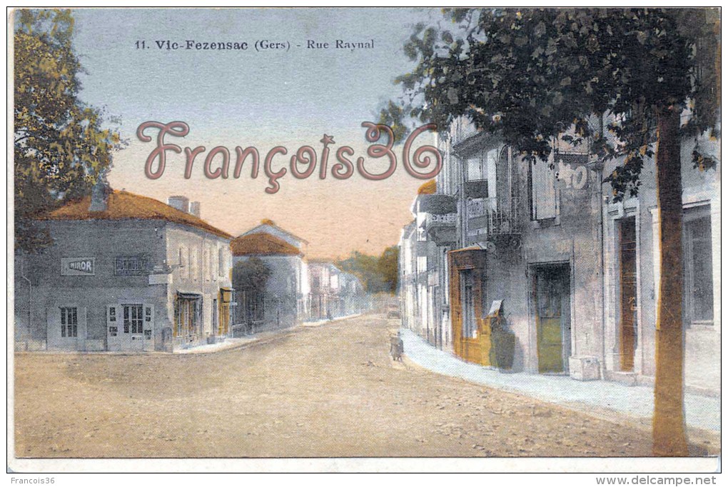 (32) Vic Fezensac - Rue Raynal - 2 SCANS - Vic-Fezensac