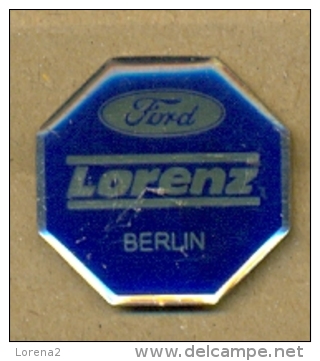 13-aut197. Pin Ford Lorenz Berlin - Transportes