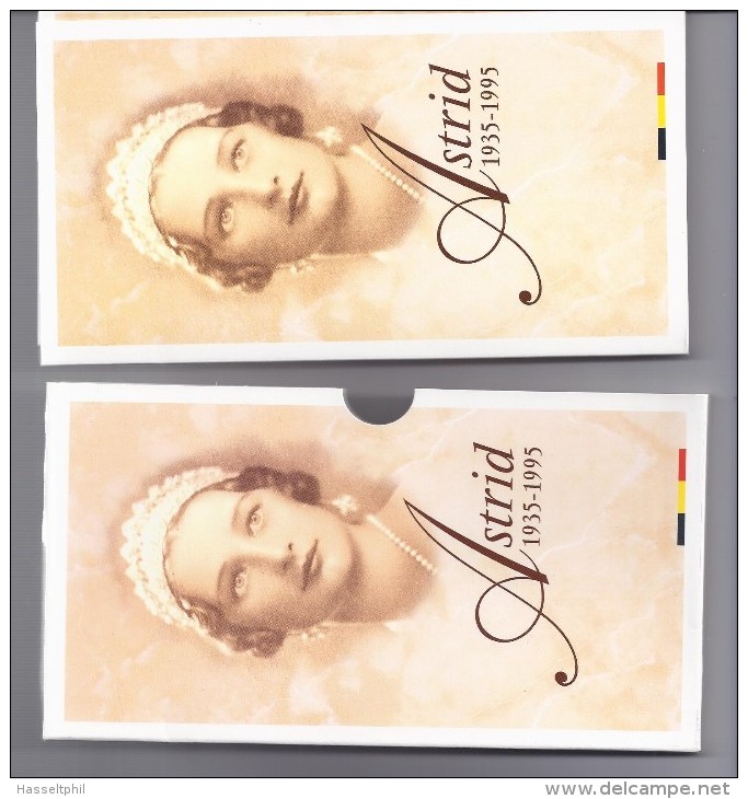 BELGIE - BELGIQUE 250 Frank / 250 Franc Astrid PROOF-QUALITY In Blister 1995 - 250 Francs