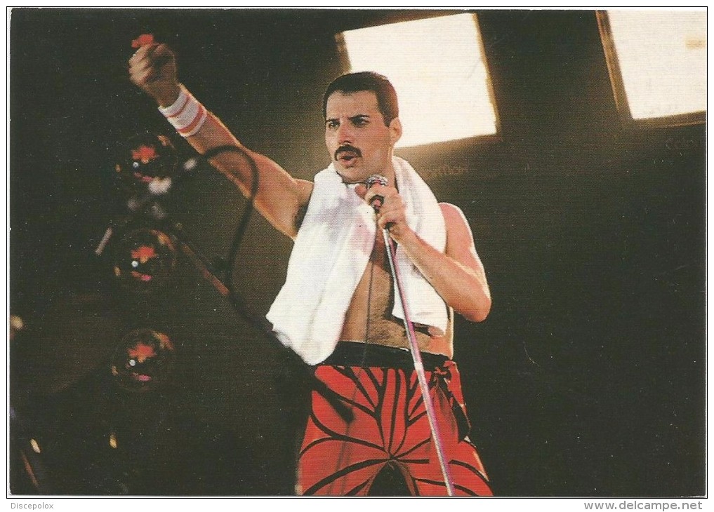 L3467 Freddie Mercury - Queen / Non Viaggiata - Cantanti E Musicisti